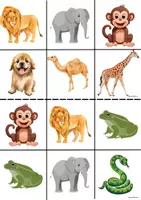 Vista previa - Juegos / Gamificación - DEAR ZOO BINGO (vesion 1) - página 2