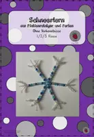 Vorschau - Unterrichtsreihen - Schneestern aus Pfeifenreiniger und Perlen - Deckblatt