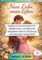 Vorschau - Arbeitsblätter - Gedichtanalyse: Goethe „Neue Liebe, neues Leben“ - Deckblatt