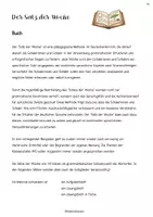 Vorschau - Arbeitsblätter - Satz der Woche 15: Klasse 8-10 - Seite 1