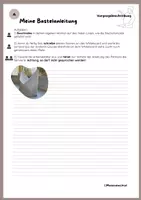 Vorschau - Unterrichtsreihen - Vorgangsbeschreibung- kreativ und kriterienorientiert - Seite 1