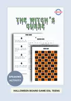 Vista previa - Juegos / Gamificación - The Witch's Curse: Halloween Speaking Board Game - Portada