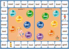Voorbeeld - bingo voor 2 aai ooi oei - Voorblad