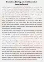 Vorschau - Stationenlernen - Leseprobe Training Erzähltext: Ein Tag auf dem Bauernhof Textanalyse & Lösungen - Klasse 3 & Klasse 4 - Seite 3