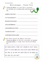Vorschau - Arbeitsblätter - LRS ABs - Fehlende Buchstaben & Wortgrenzen (Tiere · Essen & Trinken) - Seite 2