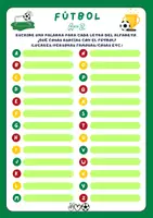 Vorschau - Arbeitsblätter - Fútbol A-Z - Seite 1