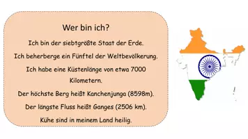 Vorschau - Stundenentwürfe - Orientierung in Indien - Seite 1