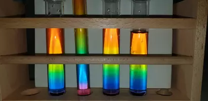 Vorschau - Arbeitsblätter - Regenbogen im Glas (Dichteuntersuchung) - Seite 1