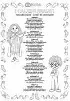 anteprima - Esercizi - Schede Didattiche + Canzone - Giornata calzini spaiati - Pagina 1