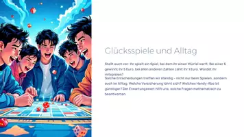 Vorschau - Präsentationen/Tafelbilder - Erwartungswert & Varianz – Präsentation Stochastik Mathematik Sek II - Seite 2