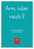 Vorschau - Arbeitsblätter - Kurzgeschichte als Lese- und Schreibtraining in Grundschrift - Deckblatt