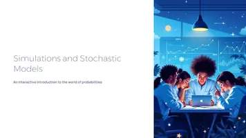 Vorschau - Präsentationen/Tafelbilder - Simulations & Stochastic Models – Presentation for Upper Secondary Mathematics (CLIL) - Deckblatt