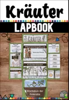 Vorschau - Unterrichtsreihen - Kräuter - Lapbook - Deckblatt