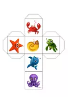 Vista previa - Juegos / Gamificación - Litte Fish Storytime Dice - página 1