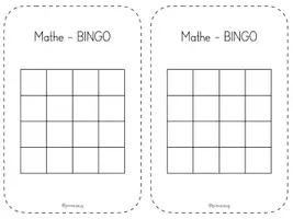 Vorschau - Arbeitsblätter - Mathestarter: Mathe Bingo - Seite 3