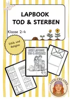 Vorschau - Arbeitsblätter - Mein Lapbook zum Thema Tod und Sterben - Deckblatt