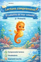 Vista previa - Unidades / Secuencias / Situaciones de Aprendizaje - Comprensión Lectora El caballito de mar valiente - Portada