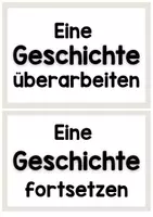 Vorschau - Unterrichtsreihen - Eine Geschichte überarbeiten - 3/4 (Tafelmaterial, AB, Schreibkonferenz) - Seite 1