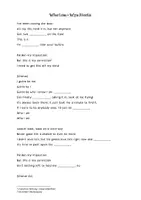 Vorschau - Arbeitsblätter - Wyn Starks Who I am - A song about identity - Deckblatt