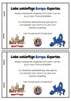 Vorschau - Arbeitsblätter - Europa inkl. EU - Arbeitsheft (Sachunterricht) - Seite 1