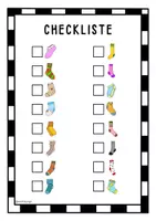 Vorschau - Mal- und Bastelvorlagen - Basteln Socken, Schnitzeljagd Welt-Down-Syndrom-Tag - Seite 2