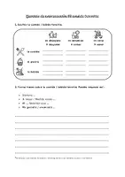 Vorschau - Arbeitsblätter - Mi comida favorita - Deckblatt