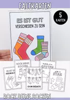 Vorschau - Arbeitsblätter - Rock deine Socken - Das ultimative Bastelpaket zum Ausdrucken - Seite 1