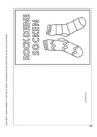 Vorschau - Arbeitsblätter - Rock deine Socken - Das ultimative Bastelpaket zum Ausdrucken - Seite 3