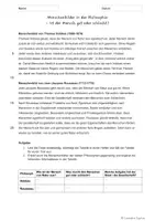 Vorschau - Stundenentwürfe - Stunde: Menschenbild von Hobbes und Rousseau vergleichen - Deckblatt