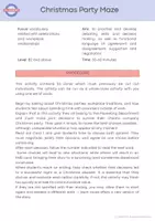 Vista previa - Juegos / Gamificación - Christmas Party Maze: Speaking Activity for Adults & Teens - página 1