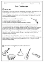Vorschau - Unterrichtsreihen - Orchester Unterrichtsreihe mit Infotexten Arbeitsblättern Lösungen - Seite 2