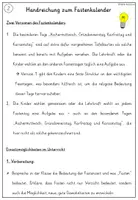 Vorschau - Fördermaterial/Inklusion - Fastenkalender Tafelkarten / Aschermittwoch & Fastenzeit - Seite 3
