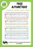 Aperçu - Apprentissages en autonomie - Outil la frise alphabétique individuelle - Page de couverture