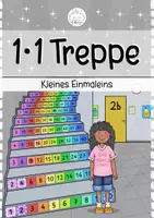 Vorschau - Spiele - 1x1 Treppe | Kleines Einmaleins | Bewegtes Lernen | Grundschule - Deckblatt
