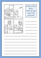 Aperçu - Affichage - Histoires illustrées Inspiration pour écrire Enfants (anglais) - Page 2