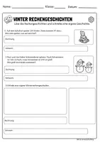 Vorschau - Arbeitsblätter - Eduki Vertretung Mathe Klasse 3 - Seite 1