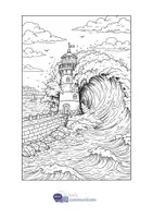 Aperçu - Cliparts/Visuels - Livre de coloriage Phares Coloriages pour se détendre - Page 3