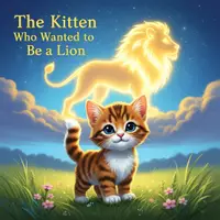 Aperçu - Autre type de ressources - The Kitten Who Wanted to Be a Lion - Page de couverture