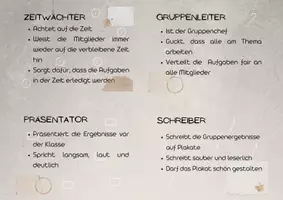 Vorschau - Bildkarten - Rollenvergabe Karten Gruppenarbeit | Gruppenrollen mit Aufgaben - Seite 3