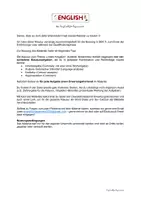 Vorschau - Klassenarbeiten - Klausur Englisch Oberstufe zu United Kingdom - Seite 1