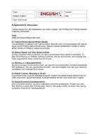Vorschau - Klassenarbeiten - Mündliche Prüfungen zum Thema Globalization - Seite 3