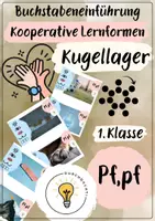 Vorschau - Fördermaterial/Inklusion - Buchstabeneinführung Pf - Laut Pf - Kugellager Pf - Deckblatt