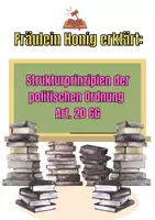 Vorschau - Unterrichtsreihen - Strukturprinzipien der politischen Ordnung (in Artikel 20 GG.) - Deckblatt