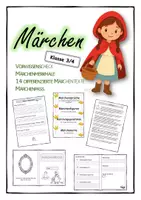 Vorschau - Unterrichtsreihen - Märchen - Deckblatt