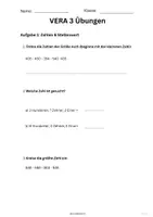 Vorschau - Arbeitsblätter - ‼️ Fit für VERA 3 | Vera 3 Mathematik – Materialpaket (3 Materialien) | Arbeitsblätter & Testvorbereitung | Klasse 3 Grundschule optimale Vorbereitungen für die Vergleichsarbeiten Mathematik VERA 3 3.Klasse 🧮 - Seite 2