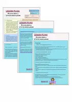 Vista previa - Unidades / Secuencias / Situaciones de Aprendizaje - Mi rutina diaria y el fin de semana pasado activities - ELE - página 3