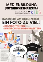 Vorschau - Arbeitsblätter - Geschichte zum Thema: Das Recht am eigenen Bild - Deckblatt