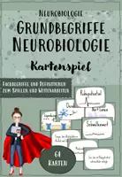 Vorschau - Spiele - Grundbegriffe Neurobiologie Kartenspiel - Deckblatt