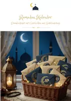 Vorschau - Mal- und Bastelvorlagen - Ramadankalender mit 30 Geschichten inkl. Bastelanleitung - Deckblatt
