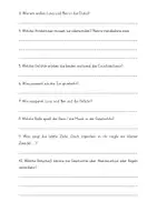 Vorschau - Arbeitsblätter - Kurzgeschichte Disco Regelschüler Nächtlicher Plan - Seite 1
